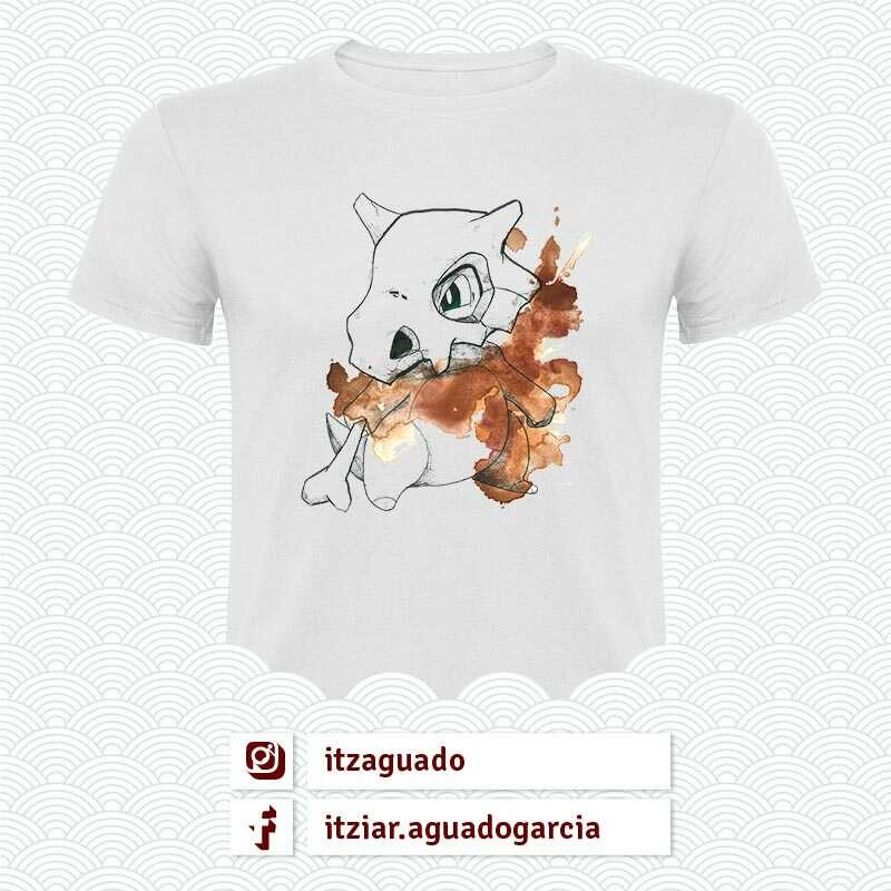 Camiseta Cubone: Pokemon 1ª Generación (@ItzAguado)