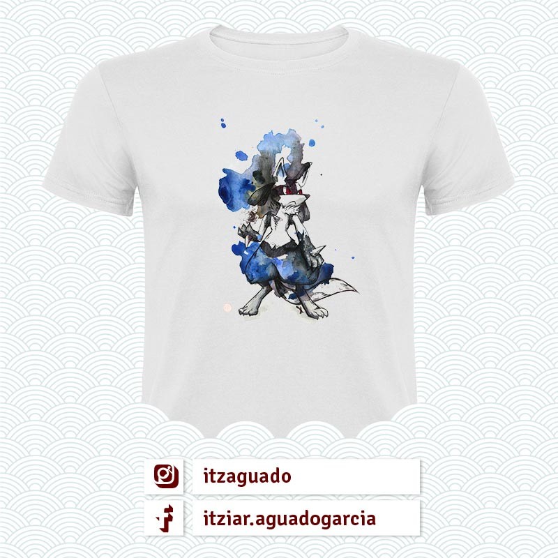 Camiseta Lucario: Pokemon 4ª Generación (@ItzAguado)