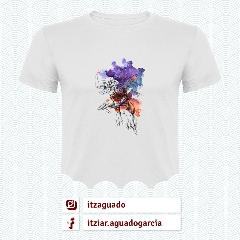Camiseta: Metalgreymon (Digimon - @ItzAguado)