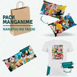 Pack: Nanatsu no taizai (Camiseta, estuche y cojín)
