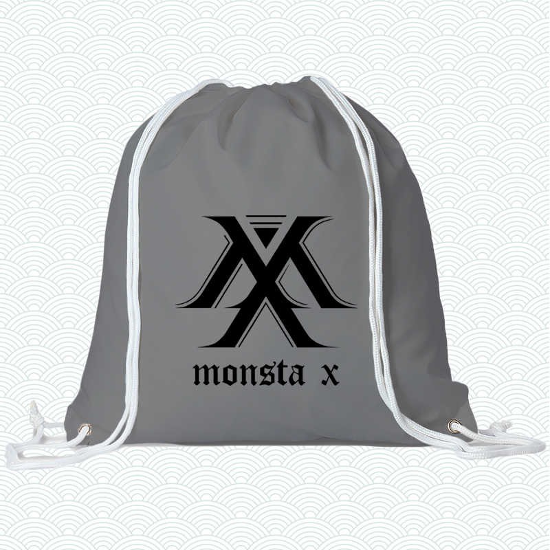 Mochila del primer logotipo del grupo K-pop Monsta X